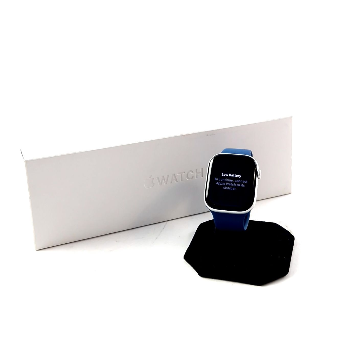 Apple Watch Series 10, Smartwatch, GPS, Selular, 46mm, Batarij Capaciteit 100 Procent, Incl. Bon Met Garantie T/M 02-10-2026, Blauw/Blue, Krasvrij Scherm | Zo Goed Als Niew
