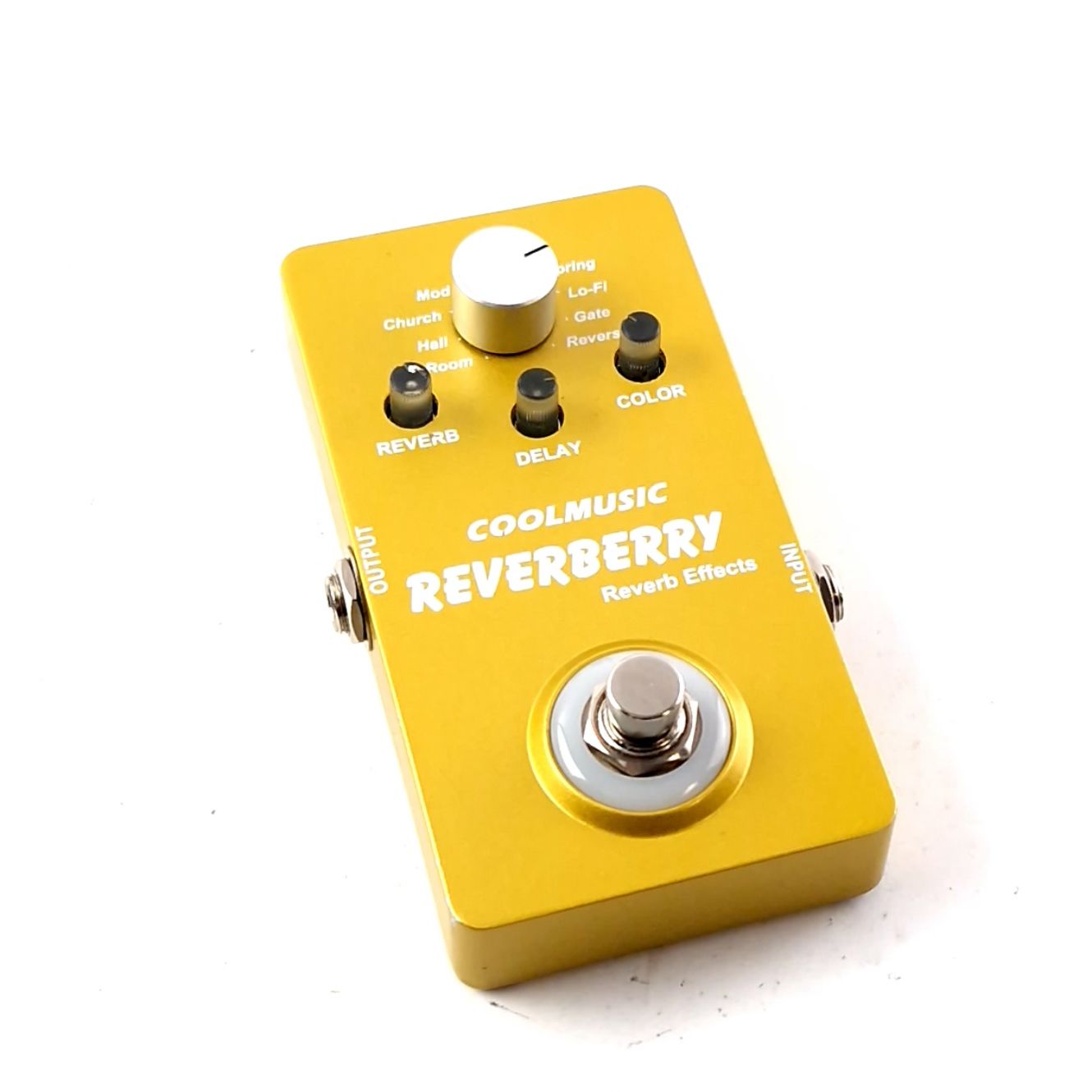 Coolmusic Raverberry, Voetpedaal, Green/Groen | In Nette Staat