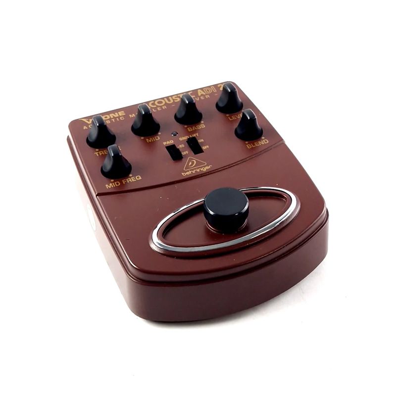 Behringer Acoustic ADI 21, Voetpedaal, Bruin/Brown | In Nette Staat