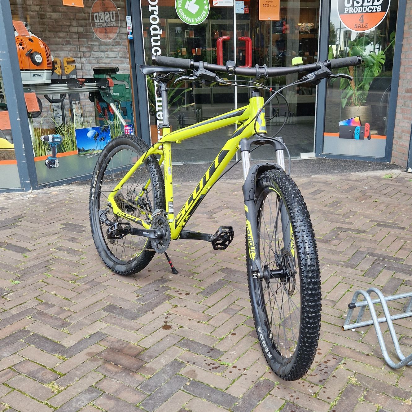 Scott Aspect 760 2019 Mountainbike 27,5 Inch 49cm Framehoogte Yellow/Geel | In Nette Staat