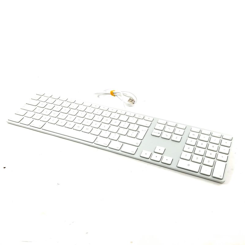 Apple A1243, Toestenbord, Bekabeld, Wit/White | In Nette Staat