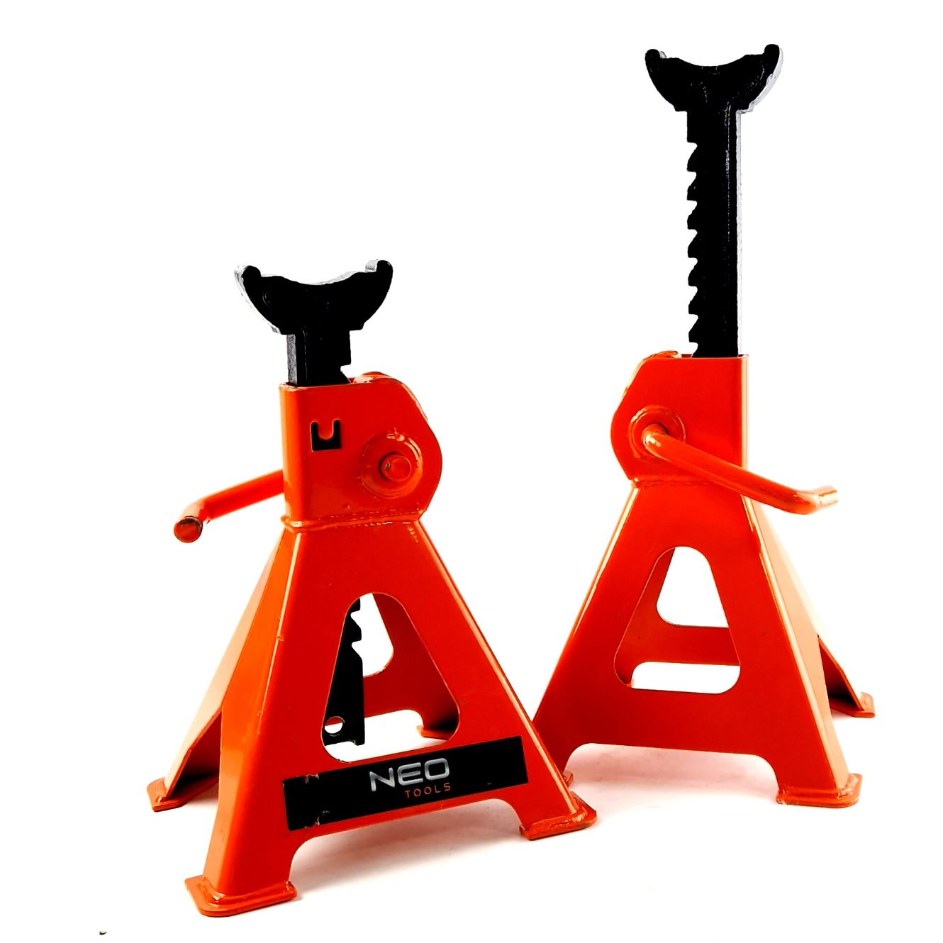 Neo Tools, Auto Steun, Set Van 2, Maximaal 2000 Kilo, Oranje/Orange | In Nette Staat