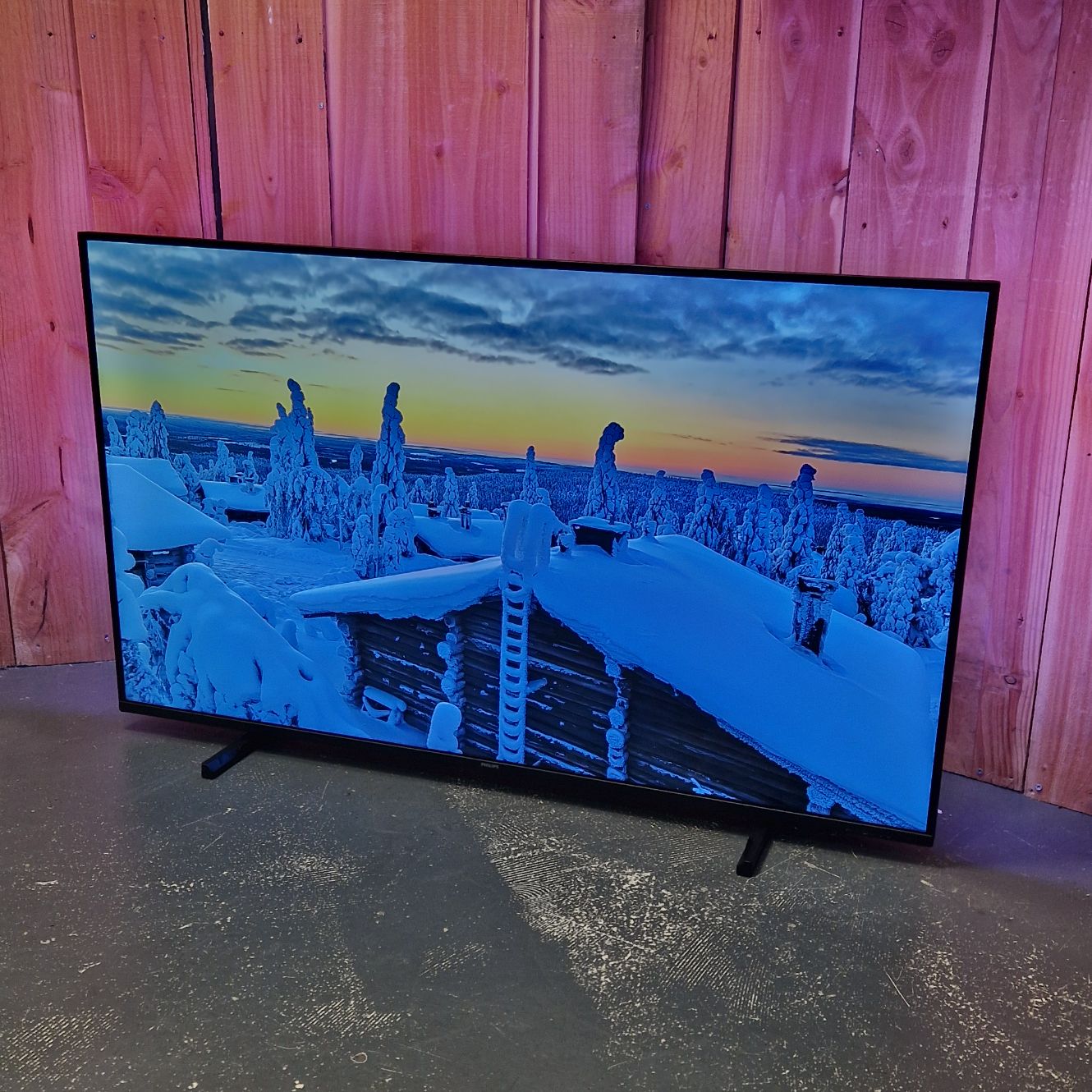 Philips 50PUS8079/12, Smart Televisie,  50 Inch, HDMI, 50Hz, Tizen, Zwart/Black, Incl. Afstandsbediening | In Nette Staat