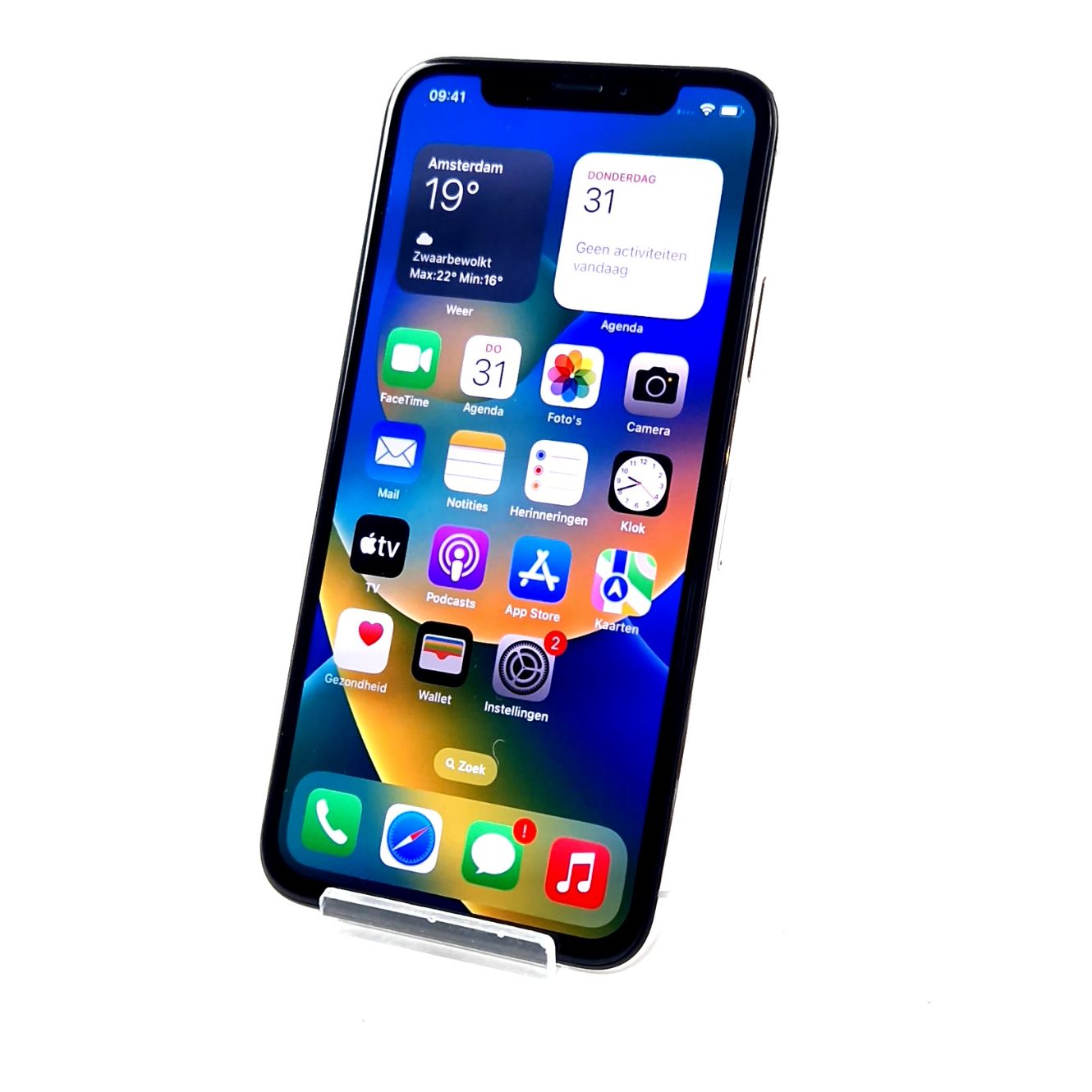 Apple iPhone XS 256GB, 100 Procent Batterij Capaciteit White/Wit, Krasvrij Scherm!  | Zo Goed Als Nieuw