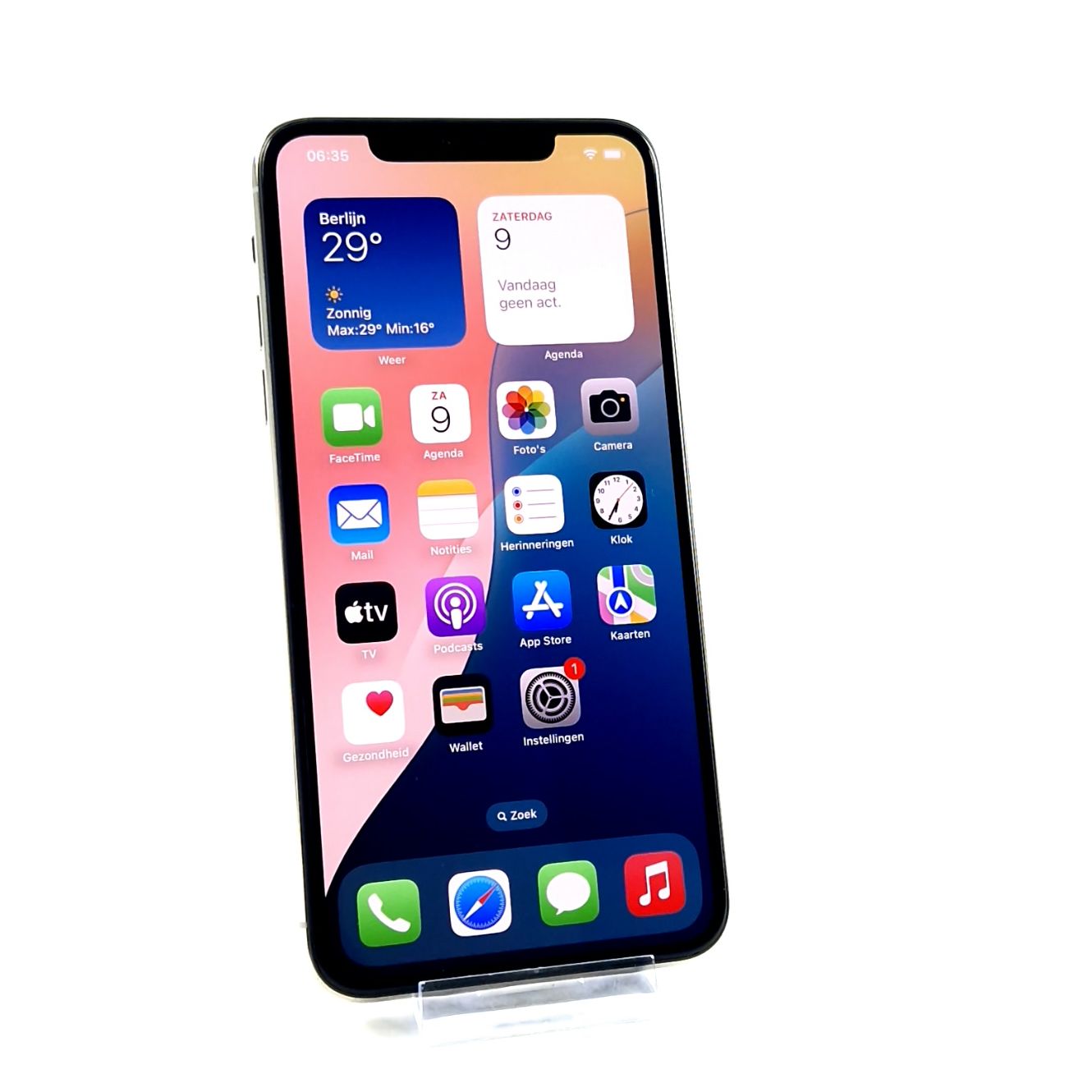 Apple iPhone 11 Pro Max, 64GB, Wit/White, 100 Procent Batterijcapaciteit, Incl. Nieuw Krasvrij Scherm | In Nette Staat