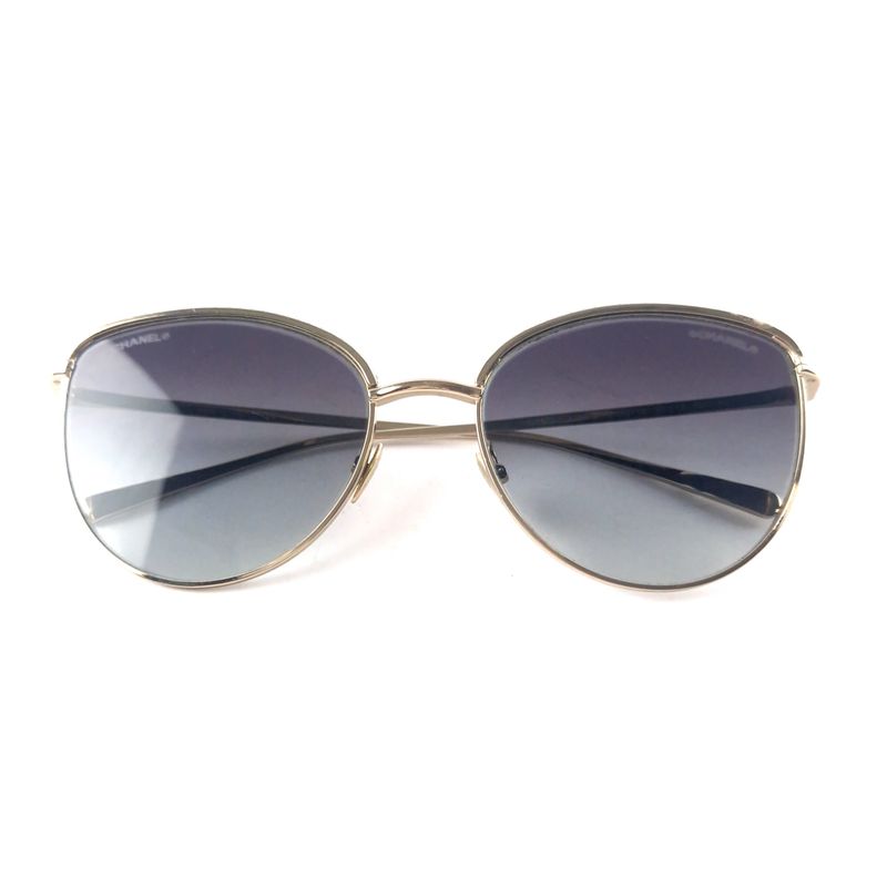 Chanel 4258B, Dames Zonnebril, Goud/Gold | In Nette Staat