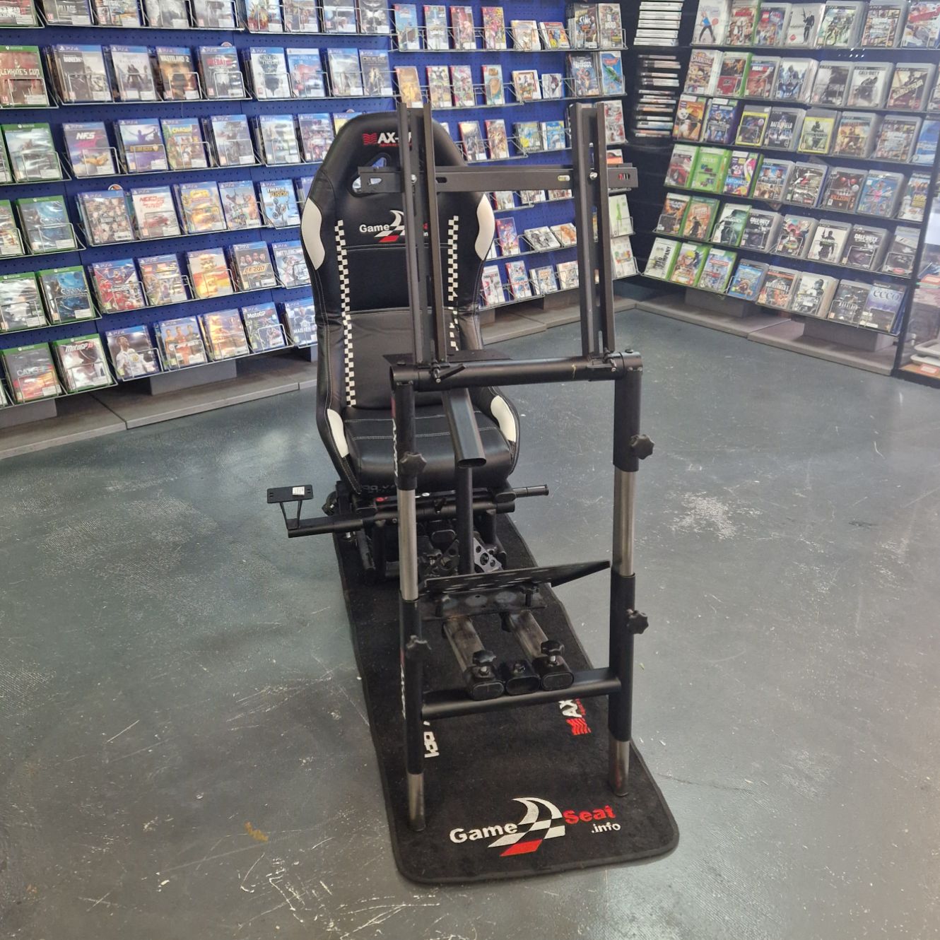 AX-RF1, GameSeat Pro , F1/Rally/Racestoel | In Nette Staat