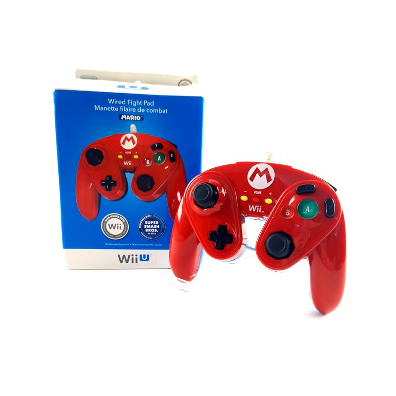 Wii U Controller PDP Wired Fight Pad Mario | ZGAN