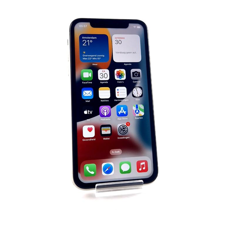 iPhone 11 64GB White Batterij 100%, Krasvrij Scherm | ZGAN