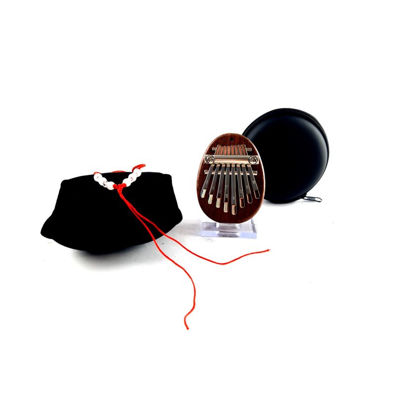 Kalimba Mini Ovaal Vorm, Incl. Hoesje | Nieuw