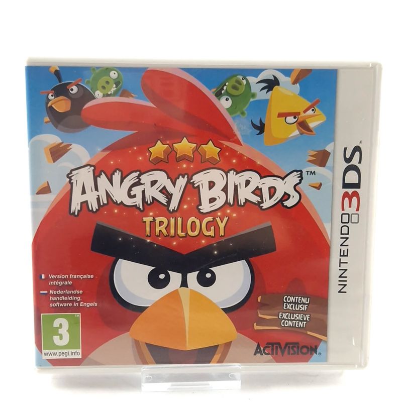 Nintendo 3DS Game: Angry Birds Trilogy