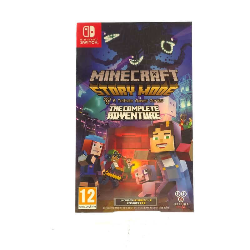 Switch Game: Minecraft story mode the complete adventure