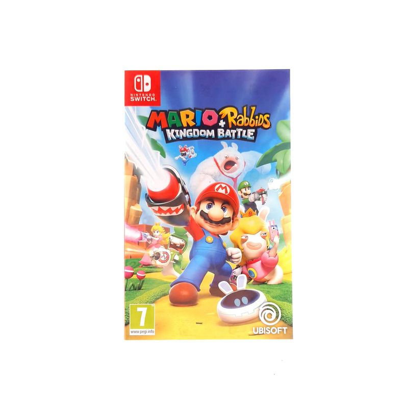 Nintendo Switch Game: Mario + Rabbids Kingdom Battle
