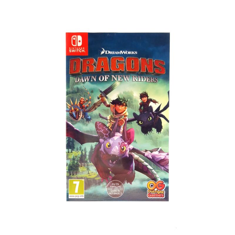 Nintendo Switch Game: Dreamworks Dragons Dawn Of New Riders