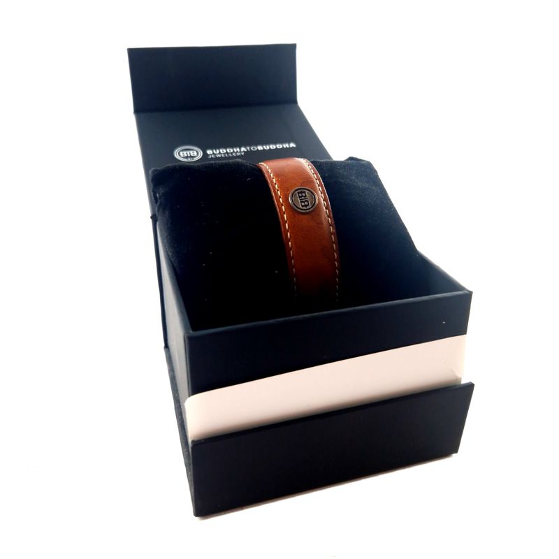 Buddha To Buddha Leren Armband | In Nette Staat