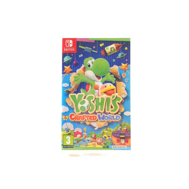 Nintendo Switch Game: Yoshi's Crafted World