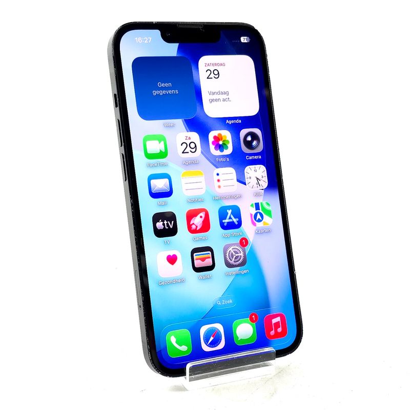 iPhone 14 128GB Midnight, Krasvrij Scherm! 85% | ZGAN