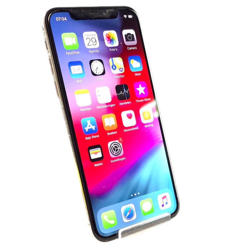 Apple iPhone X 256GB White 93% Krasvrij Scherm! | ZGAN