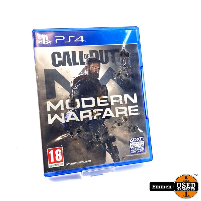 Sony Playstation 4 Game: Call of Duty: Modern Warfare