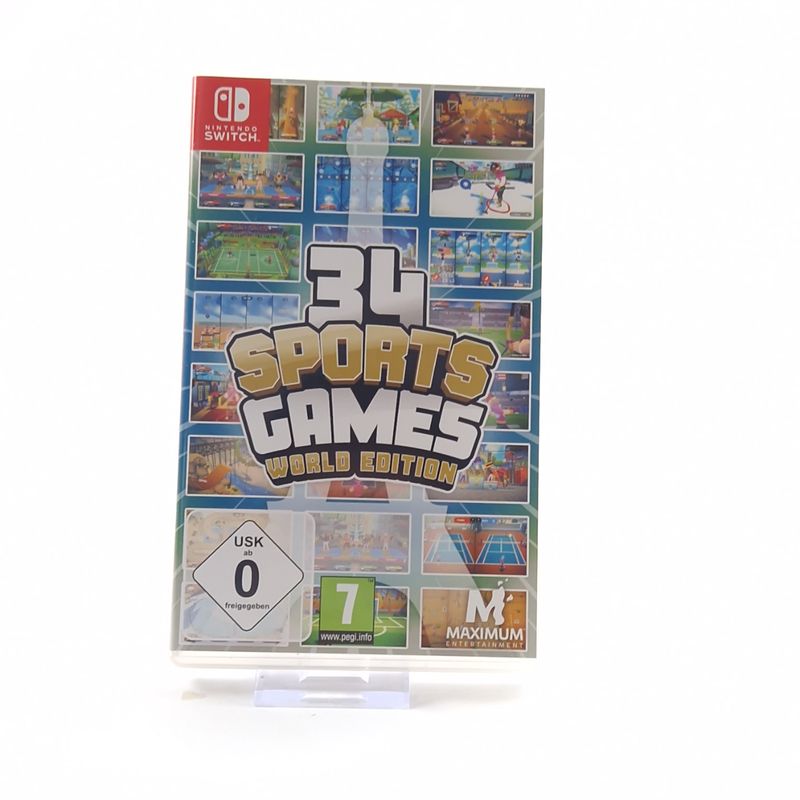 Nintendo Switch Game: 34 Sports Games - World Edition
