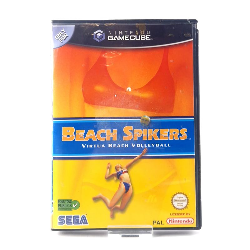 Nintendo Game Cube Game: Beach Spikers Nintendo Game Cube Game: Beach Spikers