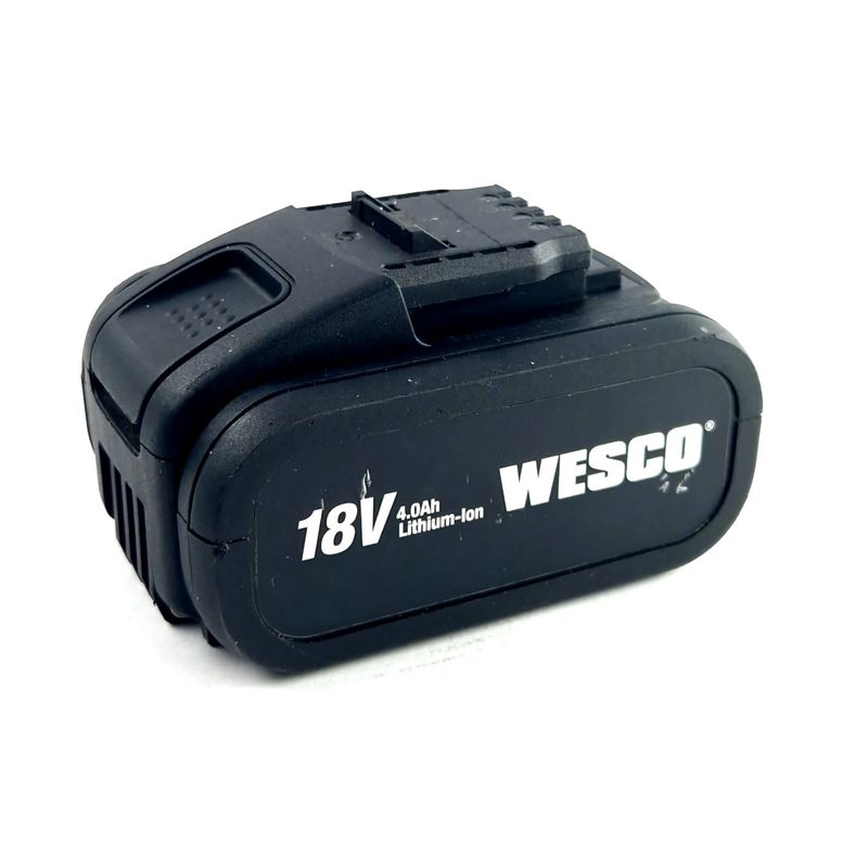 Wesco Accu WS9862 18V 4.0Ah, Black/Zwart | In Nette Staat