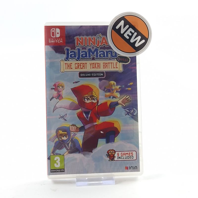Nintendo Switch Game: Ninja JaJa Maru The great Yokai Battle Deluxe Edition | Nieuw In Seal