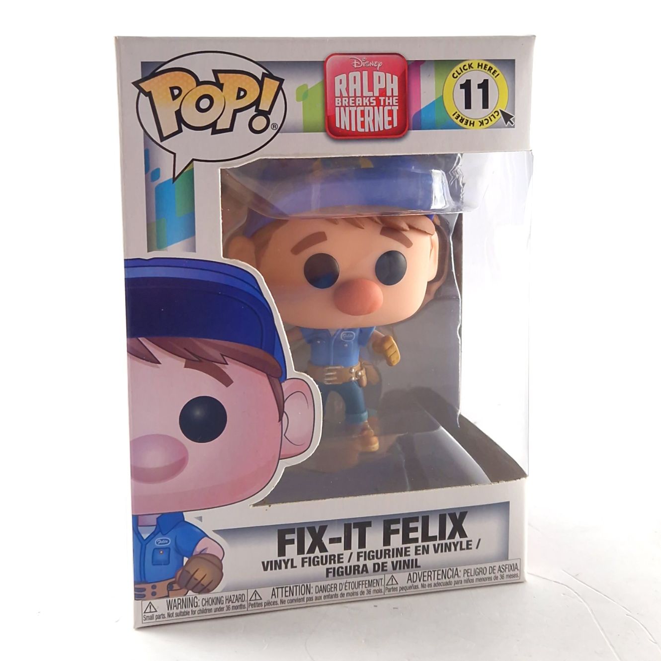 Funko Pop Ralph Breaks The Internet 11 Fix-It Felix | ZGAN