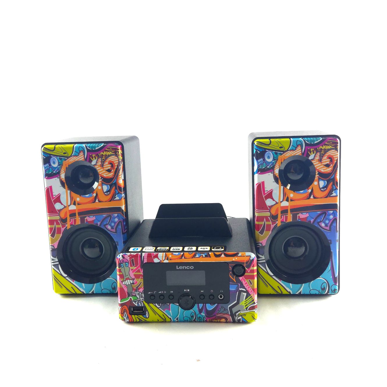 Lenco MC-020 Tags Radiospeaker | In Nette Staat