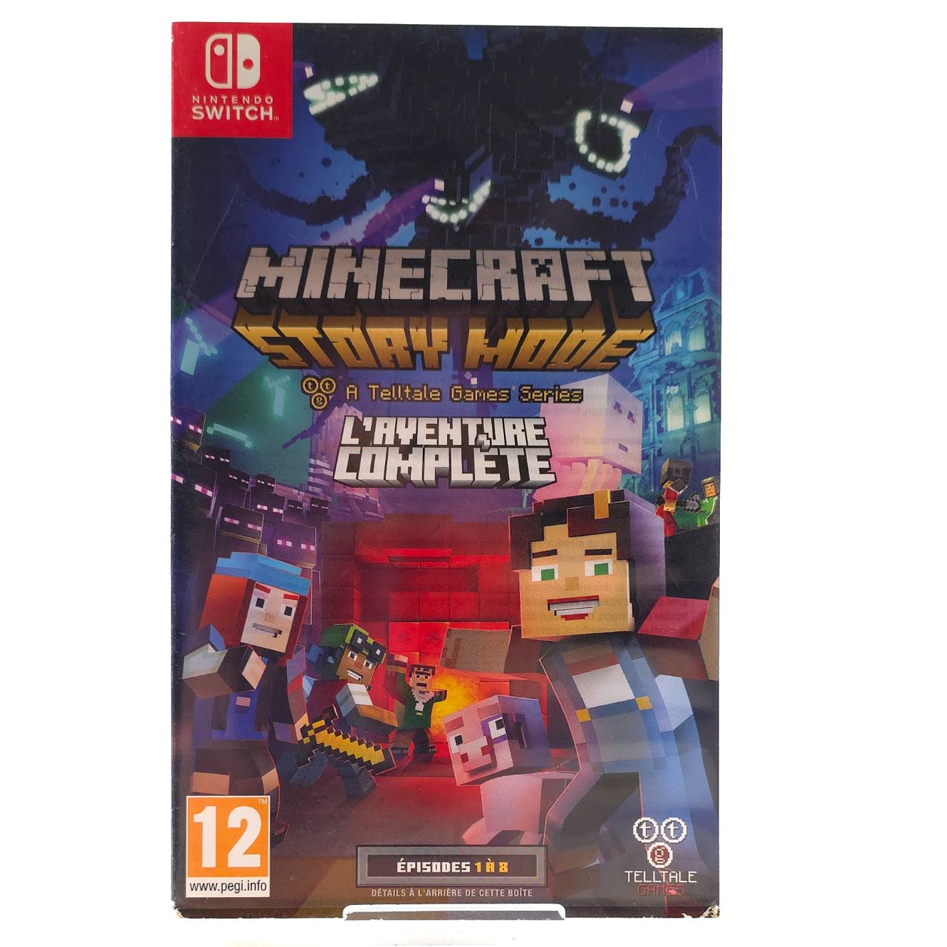 Nintendo Switch Game: Minecraft Story Mode Complete Edition