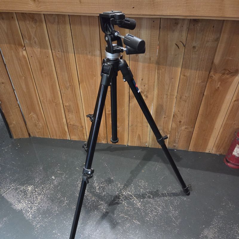 Manfrotto, Statief, Tri-Pod, Zwart/Black | In Nette Staat
