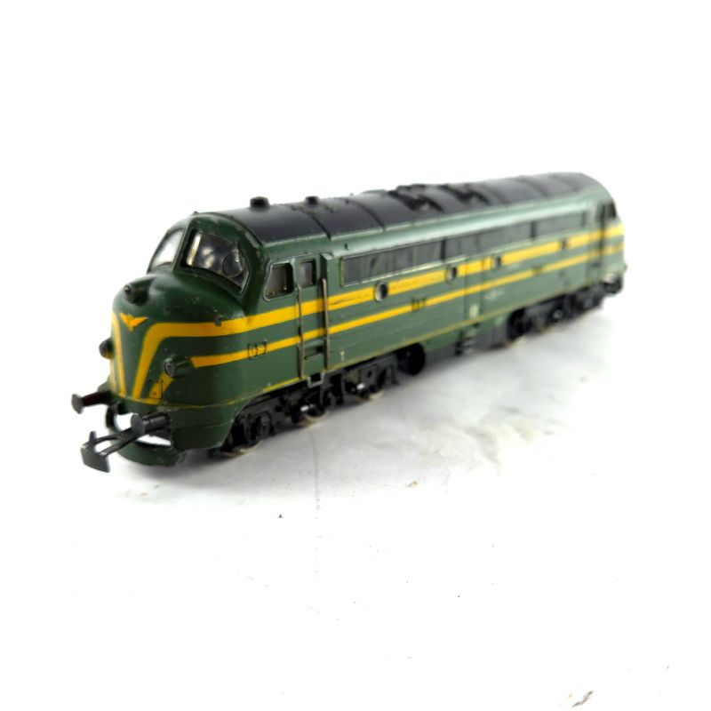 Märklin 3066 locomotief Groen | In Nette Staat