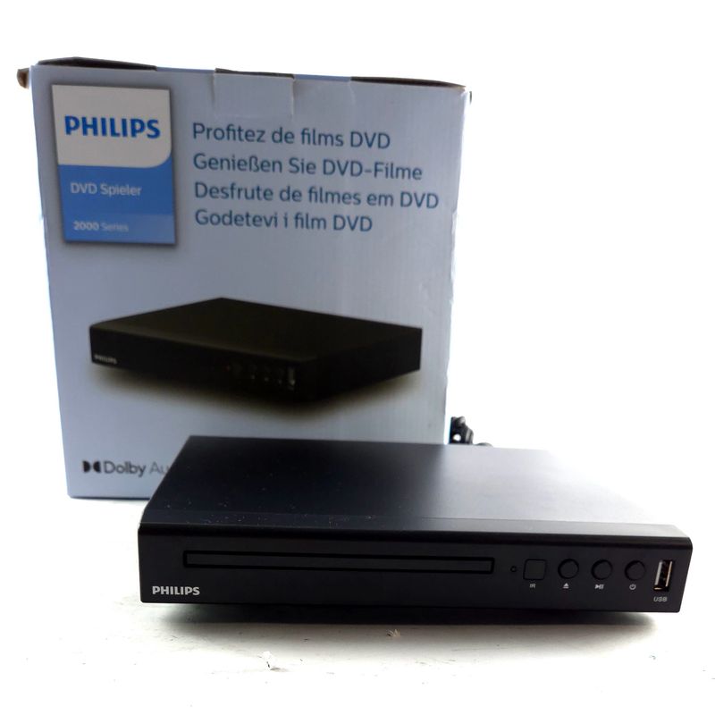 Philips TAEP200 DVD speler HDMI, incl. Doos | ZGAN