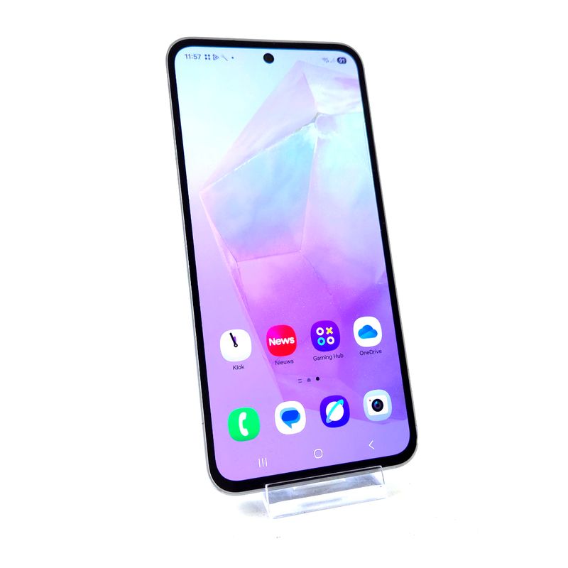 Samsung Galaxy A35, 128GB, Wit/White | Incl. Garantie
