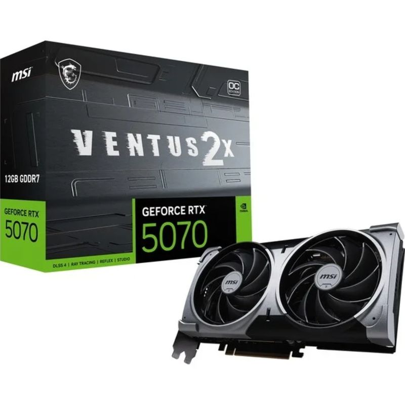 MSI GeForce RTX 5070 12G VENTUS 2X OC | Nieuw In Seal MSI GeForce RTX 5070 12G VENTUS 2X OC | Nieuw In Seal
