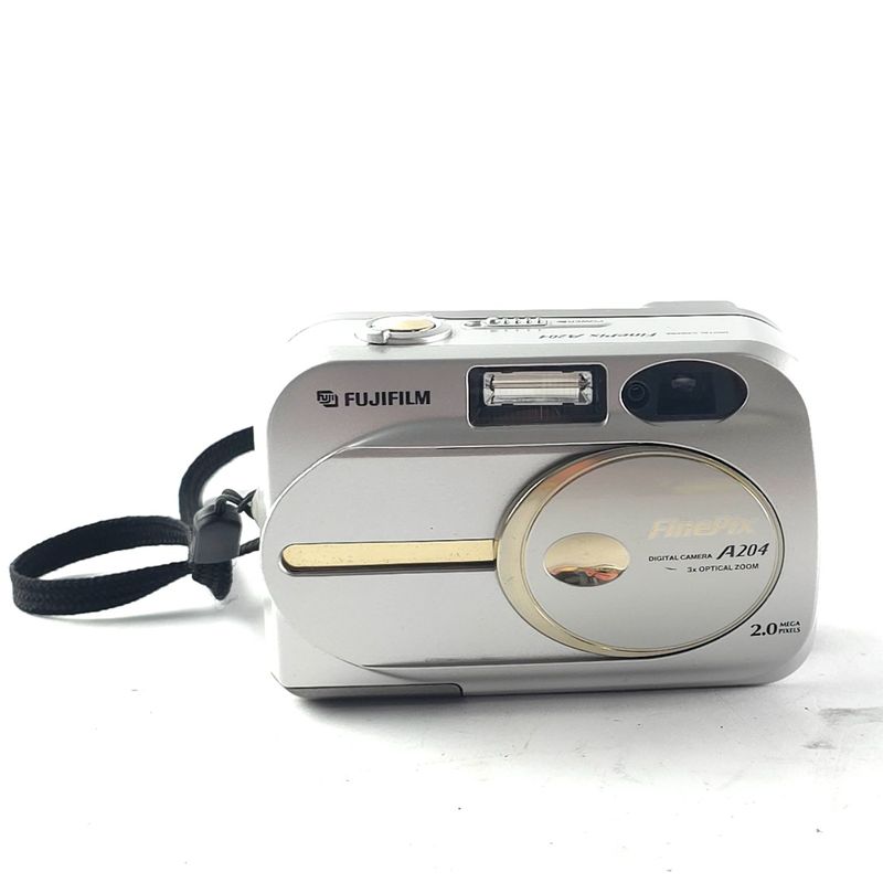 Fujifilm A204 , Compact Camera, Zilver | In Nette Staat