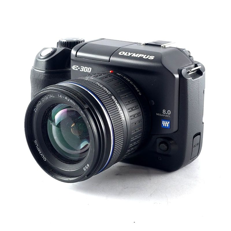 Olympus, E300, Spiegelreflex Camera, Zwart/Black | In Nette
