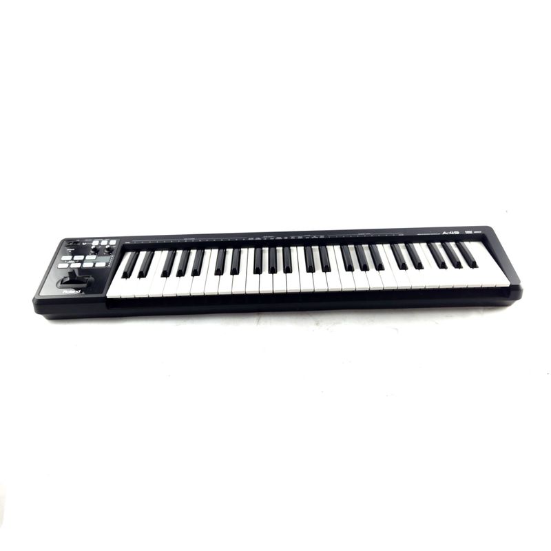 Roland A49, 49 Keys, Black/White, Incl. Doos | Netjes