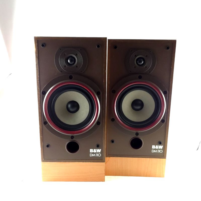 Bowers &amp; Wilkins, DM110, Speakerset , Bruin/Brown | Netjes