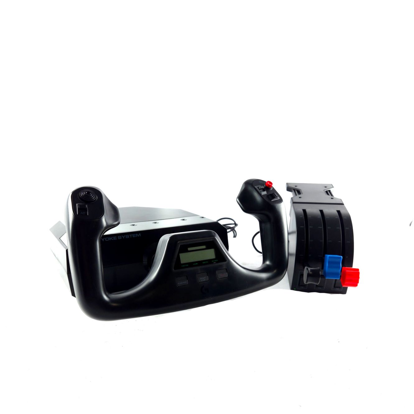 Logitech Flight Yoke System, Incl. Throttle | In Nette Staat