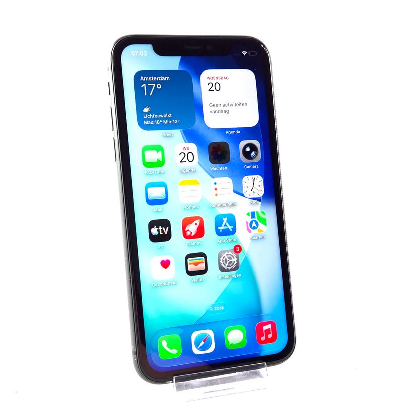 Apple iPhone 11, 128GB, Zwart/Black, 100% | In Nette Staat