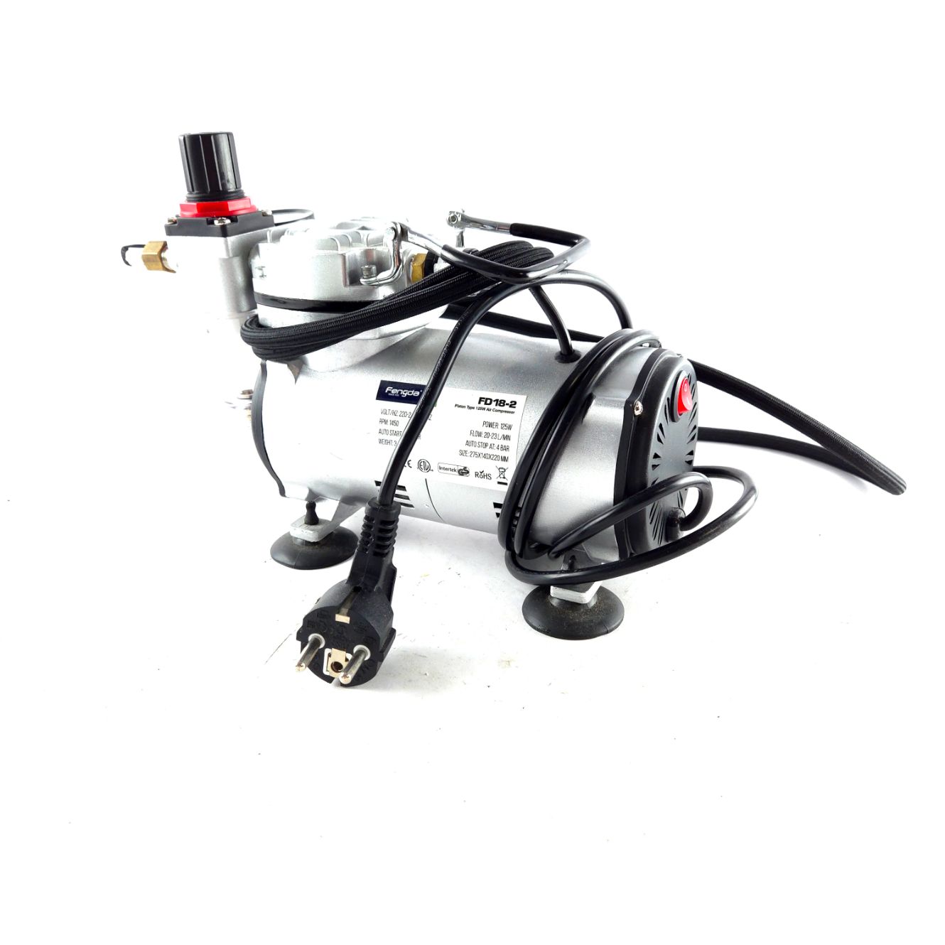 Fengda, FD18, Airbrush Compressor | In Nette Staat