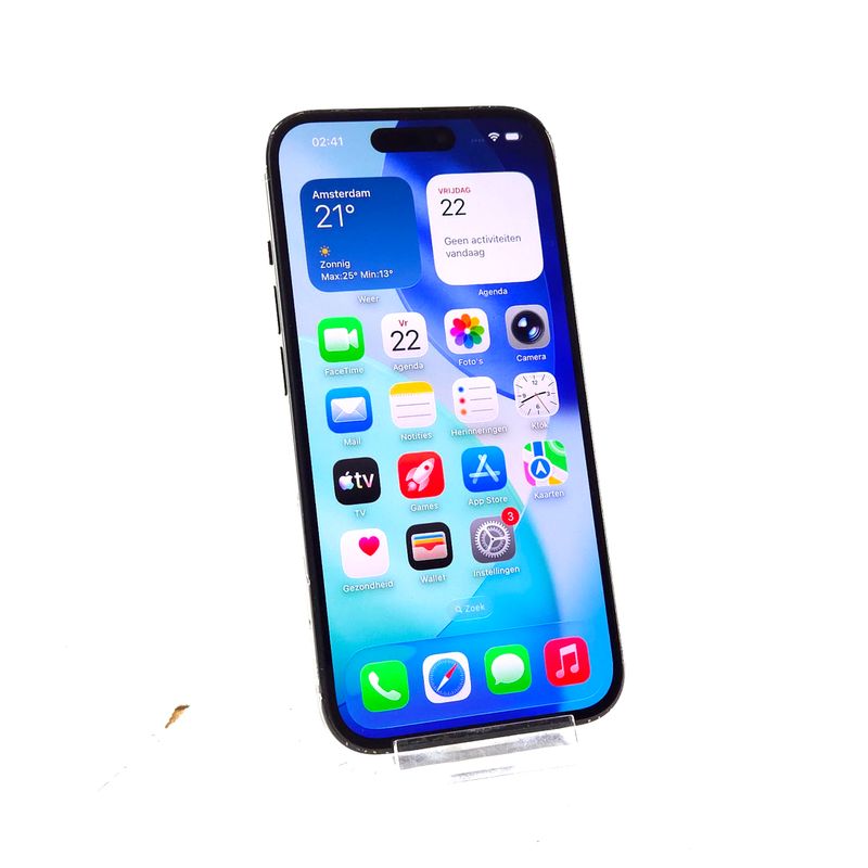iPhone 15 128GB Krasvrij Scherm! 100% | In Nette Staat