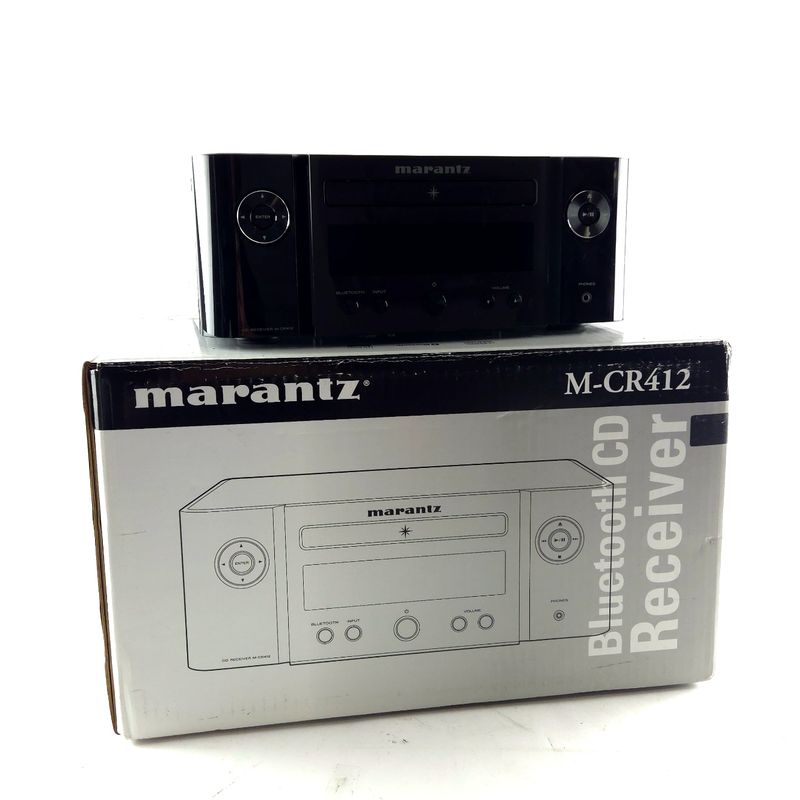 Marantz M-CR412 Versterker, DAB+, CD, BT, USB, SW | ZGAN