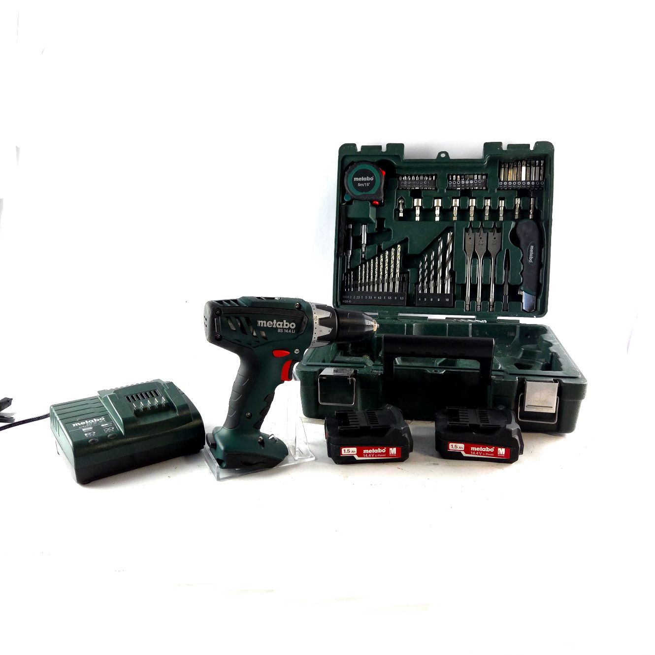 Metabo BS 14.4 li, Incl. 2 Accu's, incl. Lader | Netjes
