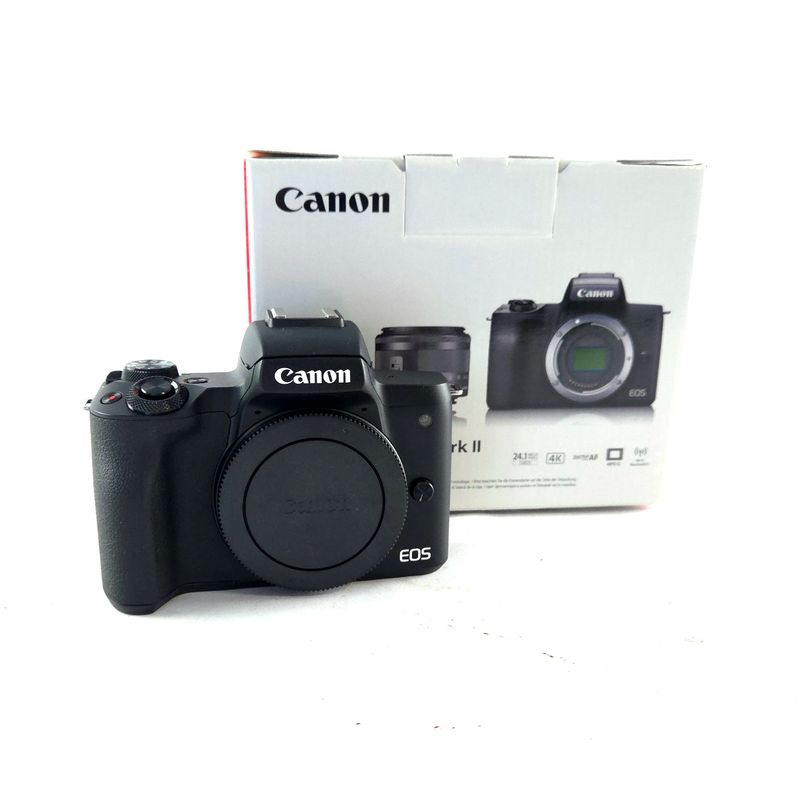 Canon EOS M50 Mark II Systeemcamera Black | ZGAN