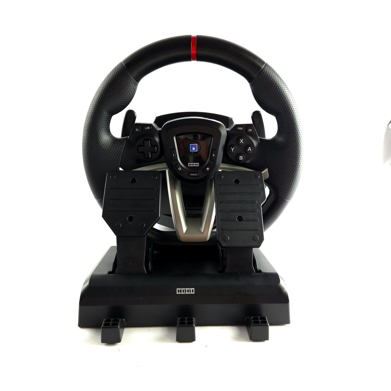 Hori RWA,Racing Wheel, Incl. Pedalen, Zwart/Black | Netjes