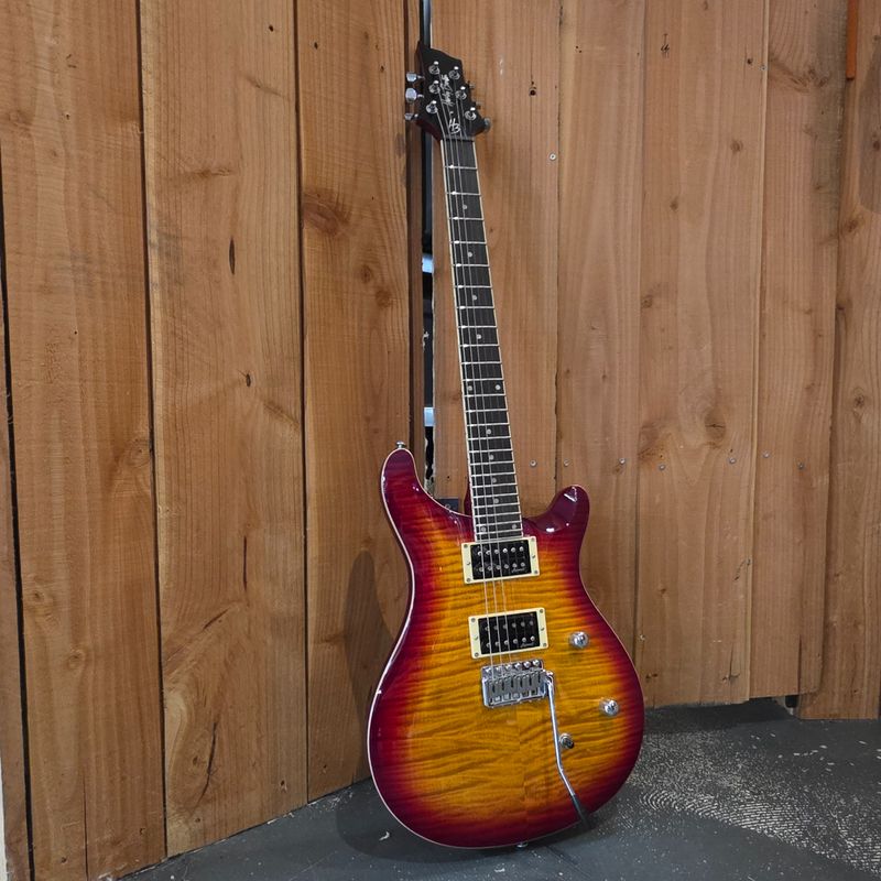 Harley Benton CST-24 Black Paradise Flame| ZGAN