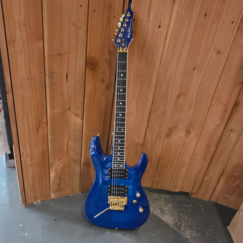 Harley Benton S-620 TB Rock Series , Floyd Rose, Blue | ZGAN