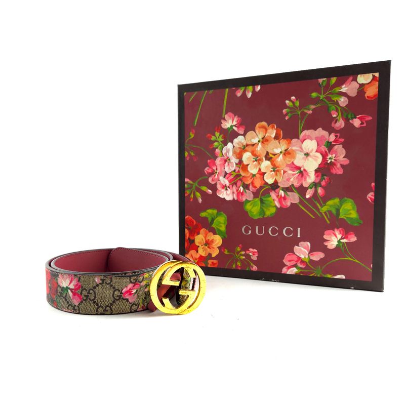Gucci Dionysus Interlocking Buckle Leather Belt | Netjes